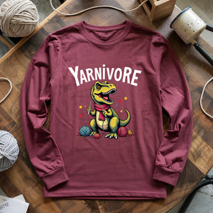 Yarnivore Crocheter Long Sleeve T-shirt