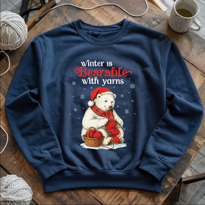 Bearable With Yarns Sweatshirt