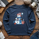 Frost and Knit Long Sleeve T-shirt