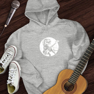 Dinos Playing Guitar Hoodie