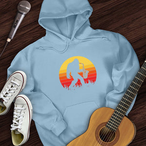 BigFoot Playing Sax Hoodie