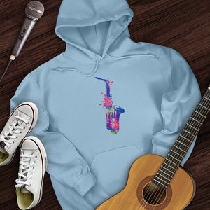 Cartoon Sax Hoodie