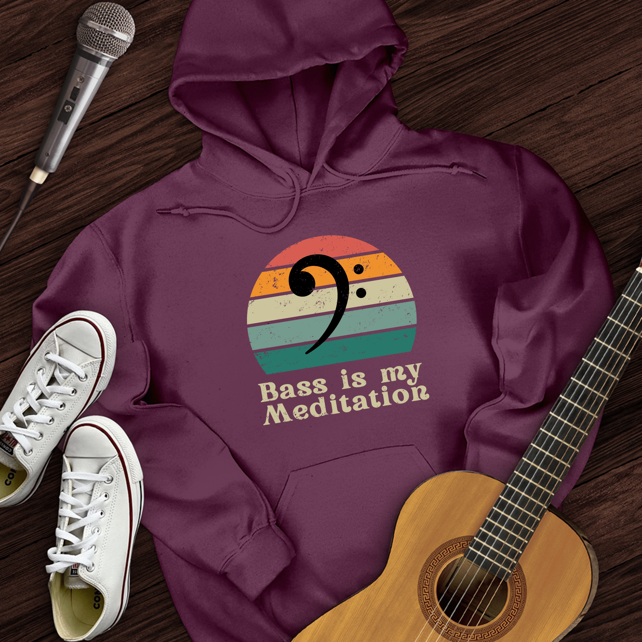 Bass Is My Meditation Hoodie
