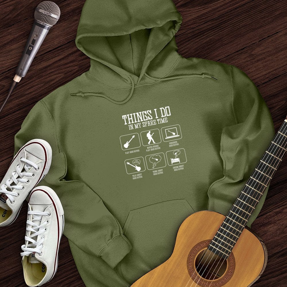 All I Do is Bass Guitar Hoodie