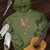 Colorful Souls Guitar Hoodie