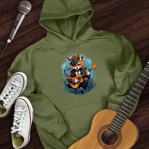 Fox Playing Guitar Hoodie