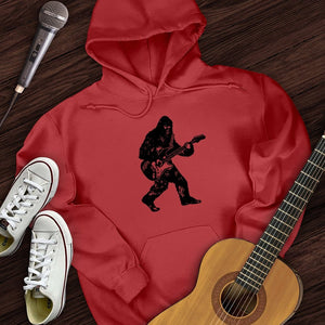 Bigfoot Playing Guitar Hoodie