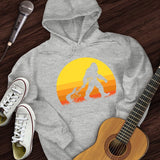 Bigfoot Dragging Guitar Hoodie