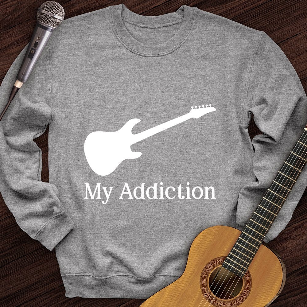 Addicted to Guitar Crewneck