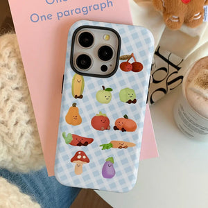 Provence Picnic Gingham iPhone Case