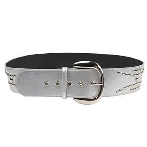 Rock The Scene Metal Rivet Belt