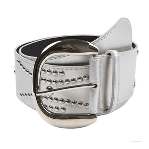 Rock The Scene Metal Rivet Belt