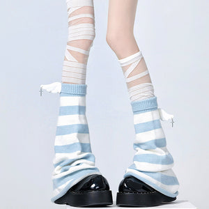 Soft Girl Wings Leg Warmers