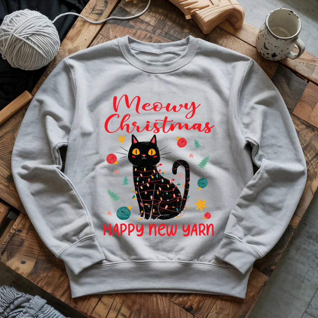 Meowy Christmas Sweatshirt