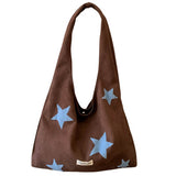 Star Patch Tote Bag