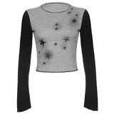 Star Girl Raglan Long Sleeve Top