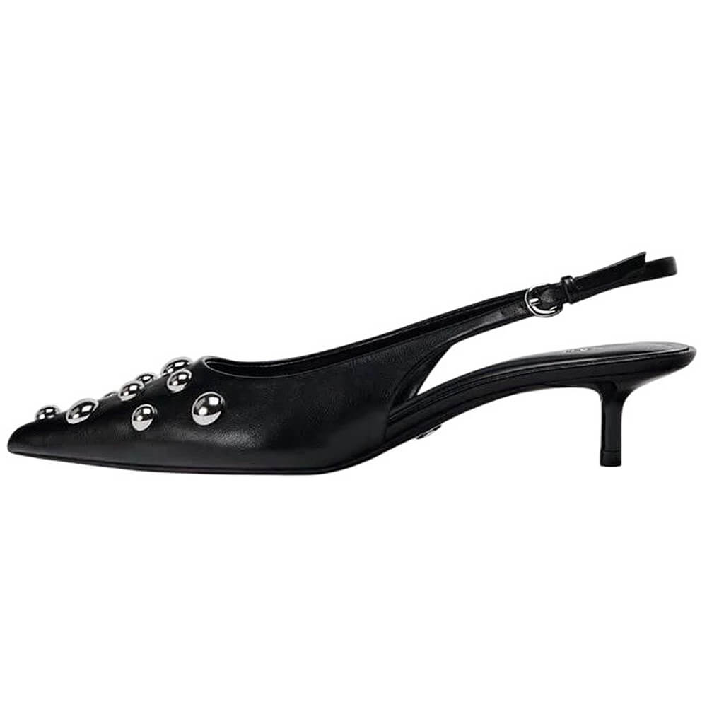 Rebel Muse Stud Slingback Heels