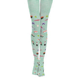 Sushi Print Tights