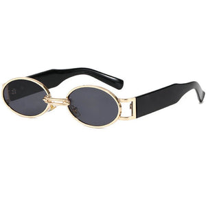 Vintage Style Oval Sunglasses