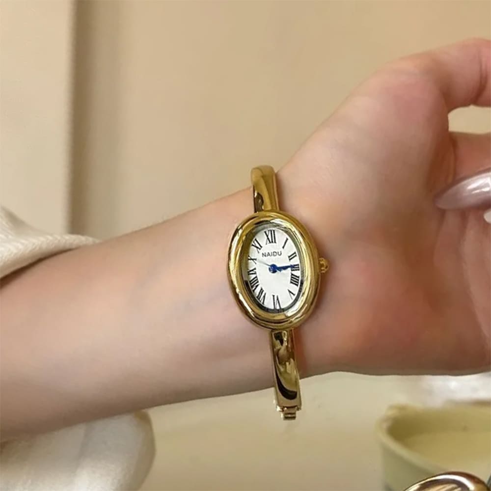 Vintage Style Oval Watch Bracelet
