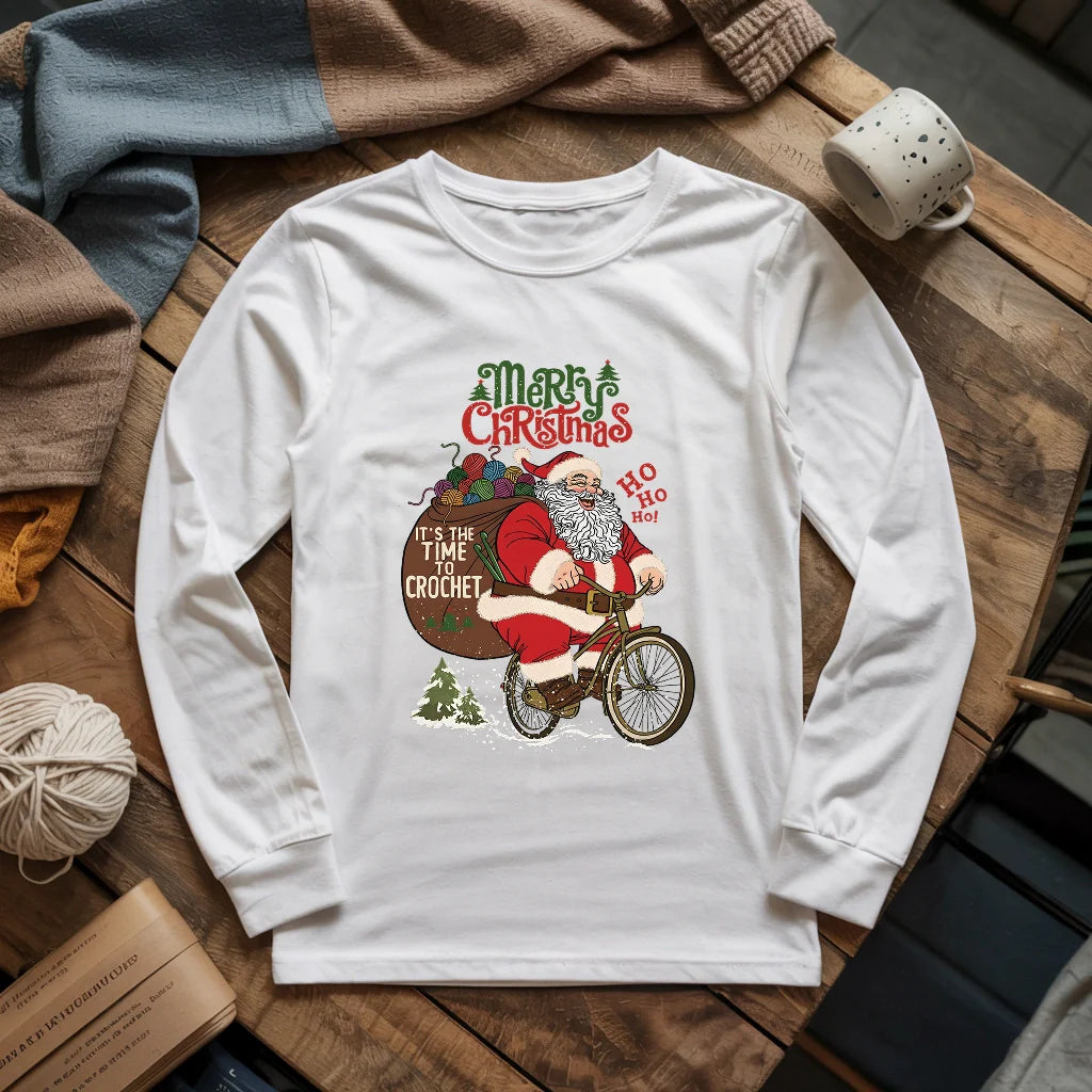 Ho Ho Hooked Long Sleeve T-shirt