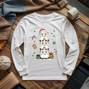 Woolly Christmas Tower Long Sleeve T-shirt