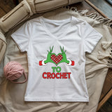 Yarnville Heart Lady V-neck