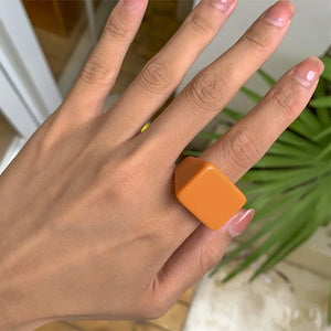 Cube Chunky Ring