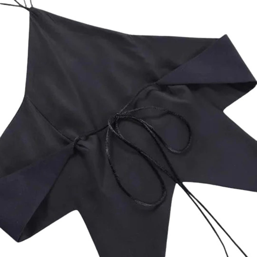 Y2K Star-Shaped Backless Top